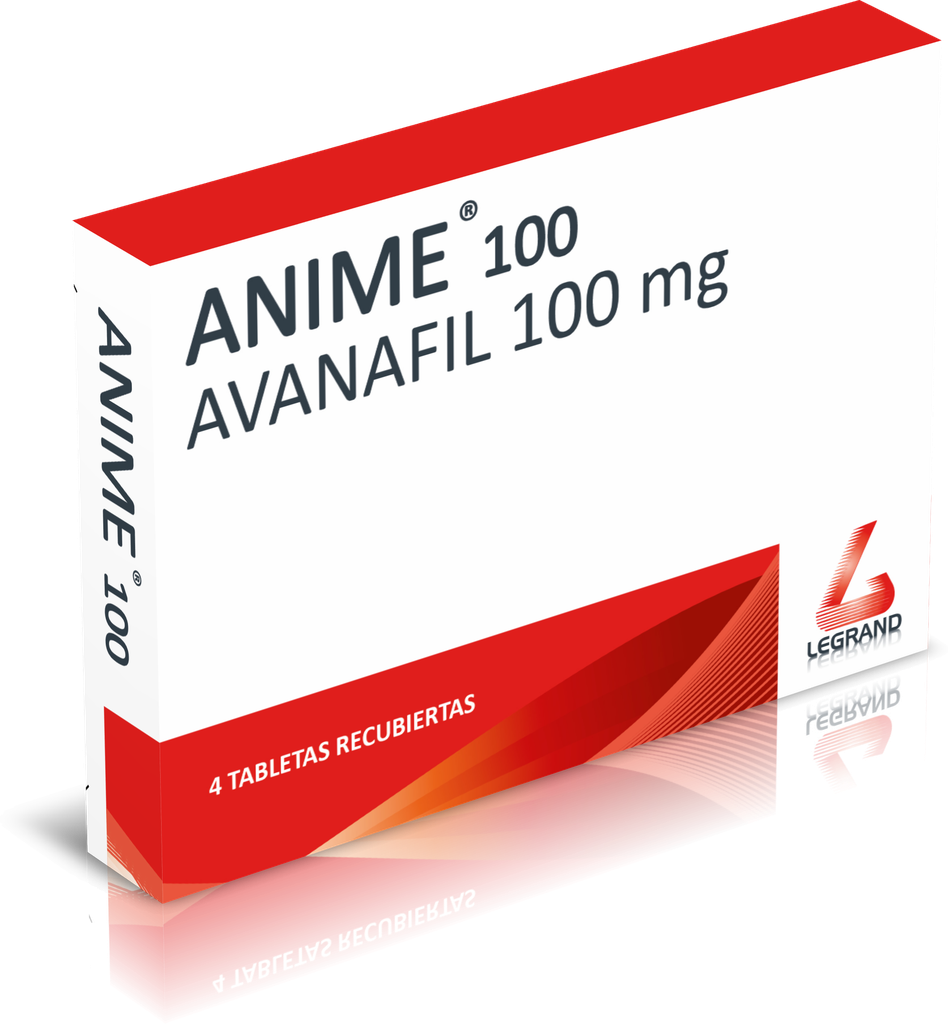 ANIME 100mg TABLETAS CAJA X 4