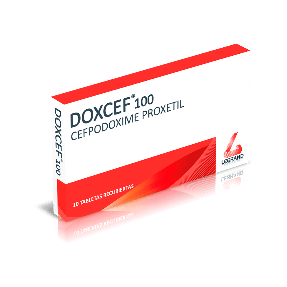 DOXCEF 100mg TABLETAS CAJA X 20 (CEFPODOXIME)
