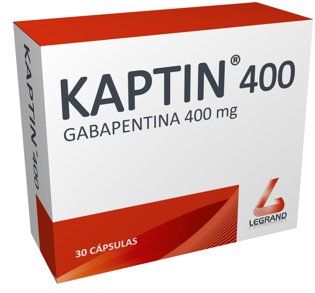 KAPTIN 400 mg CAPSULAS CAJA X 30