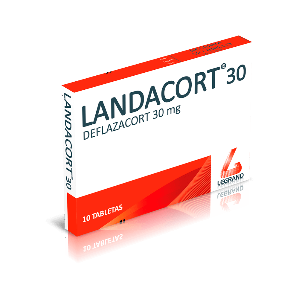 LANDACORT 30mg TABLETAS CAJA X 10 (DEFLAZACORT)