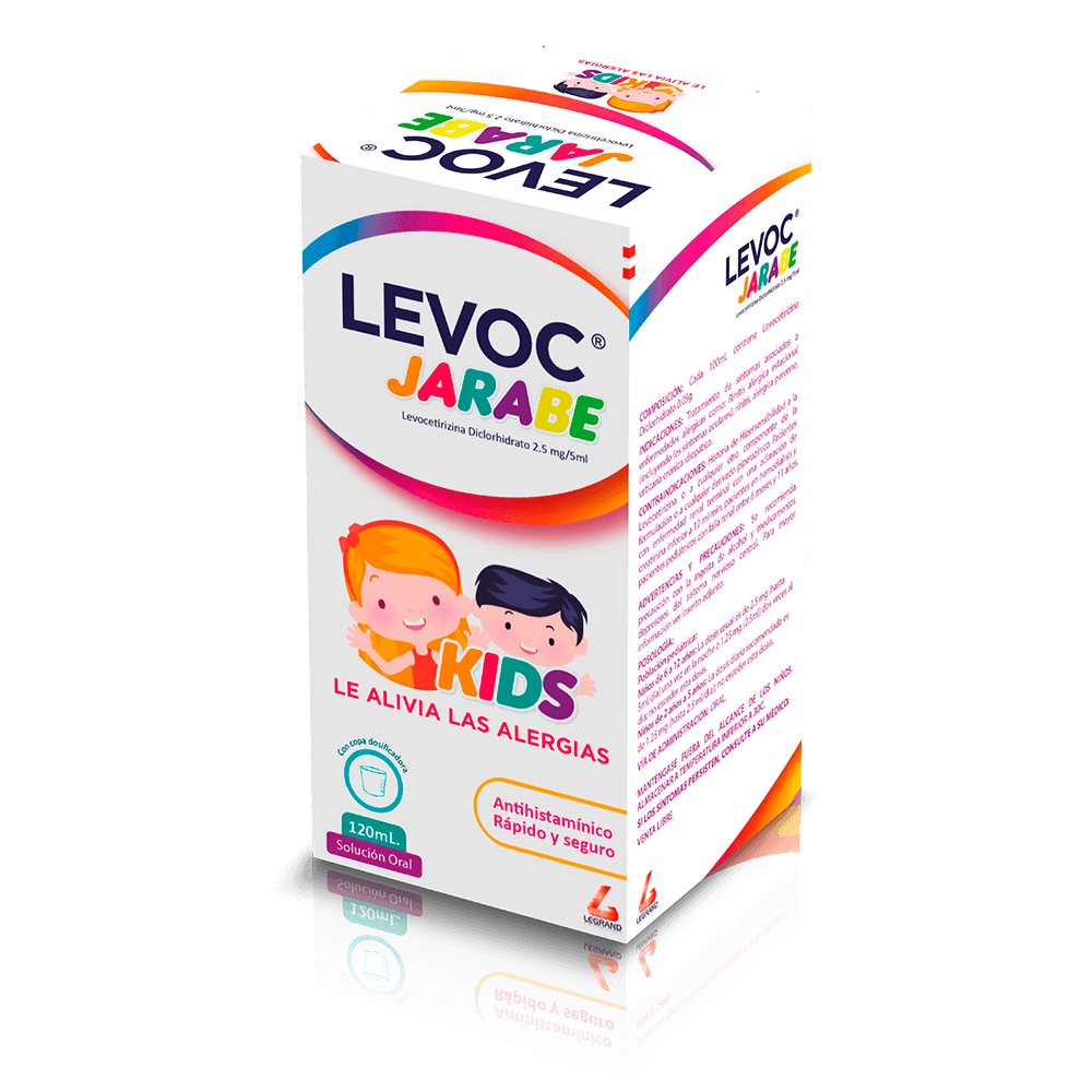 LEVOC JARABE FRASCO X 120mL (LEVOCETIRIZINA)