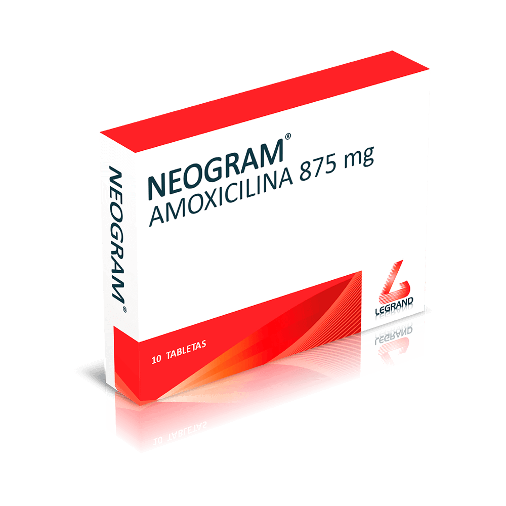 NEOGRAM 875mg CAJA X 10
