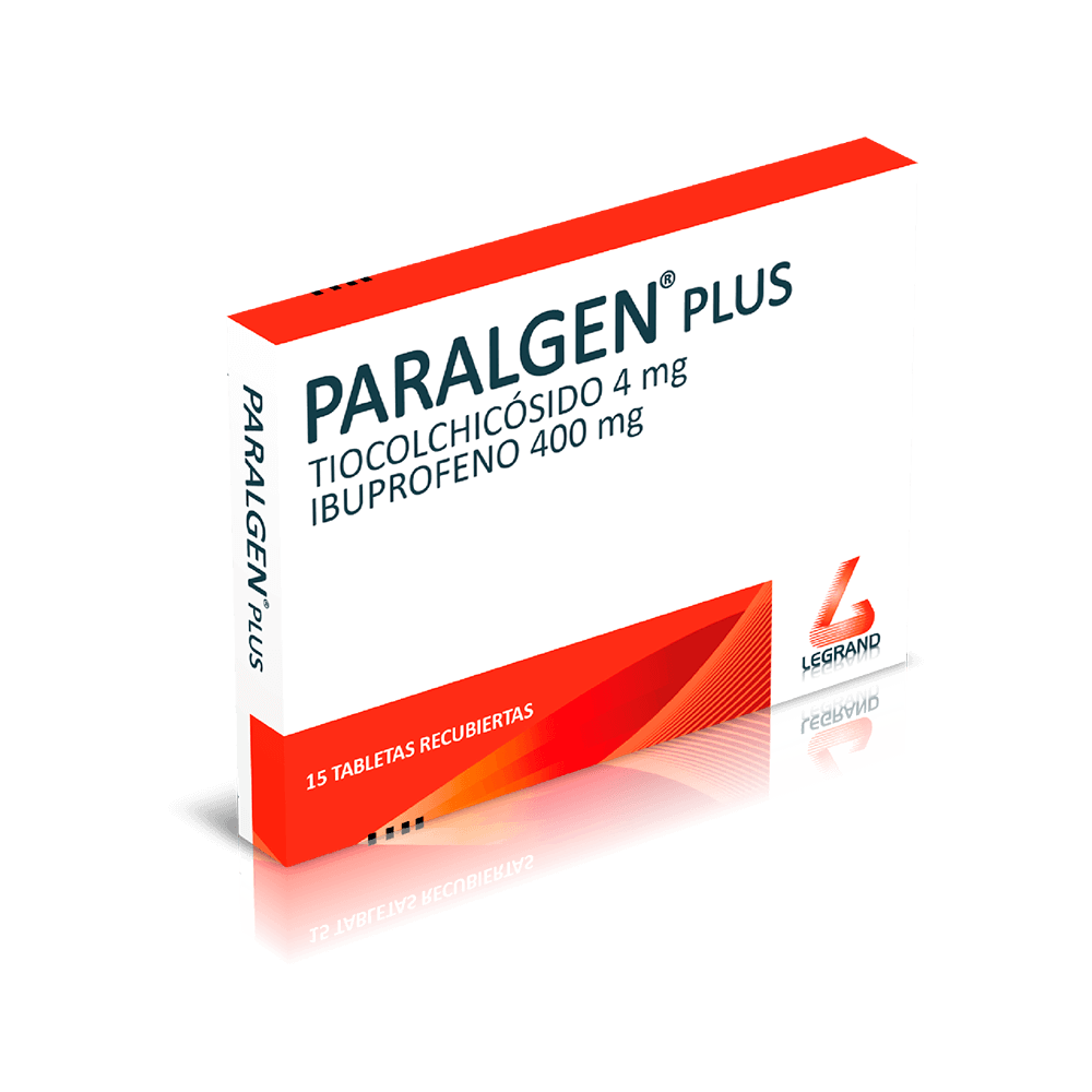 PARALGEN PLUS 4/400mg TABLETAS CAJA X 15