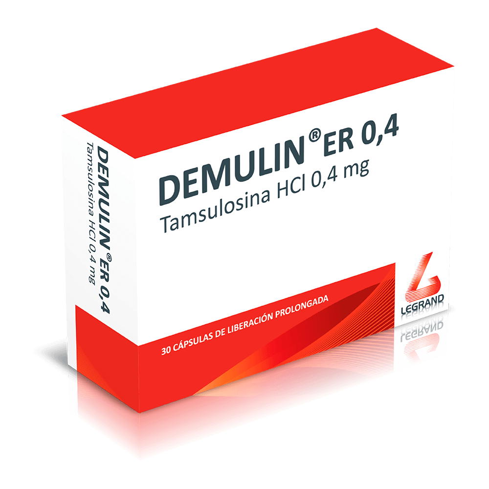DEMULIN 0.4mg CAPSULAS CAJA X 30
