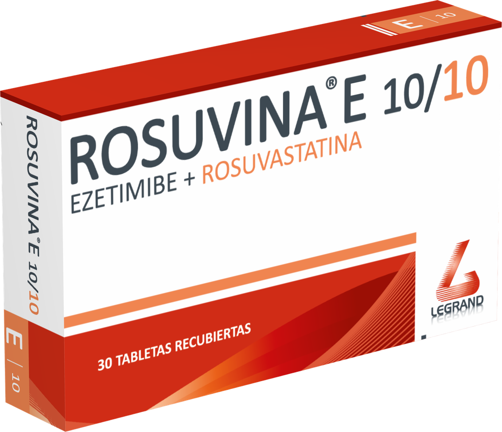 ROSUVINA E 10/10mg TABLETAS RECUBIERTAS X 30