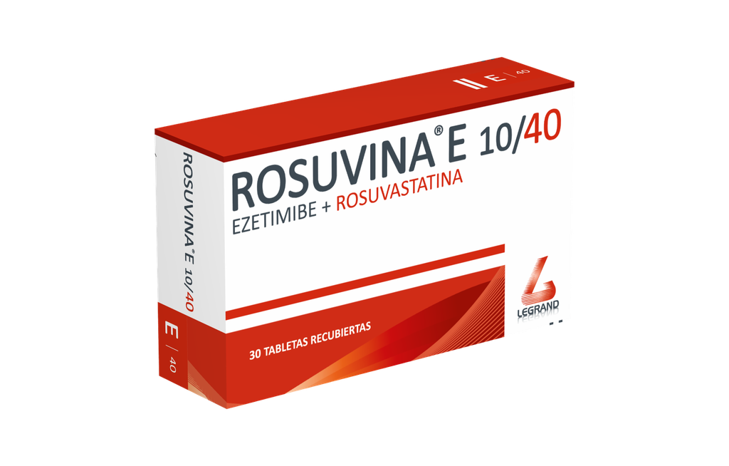 ROSUVINA E 10/40mg TABLETAS RECUBIERTAS X 30