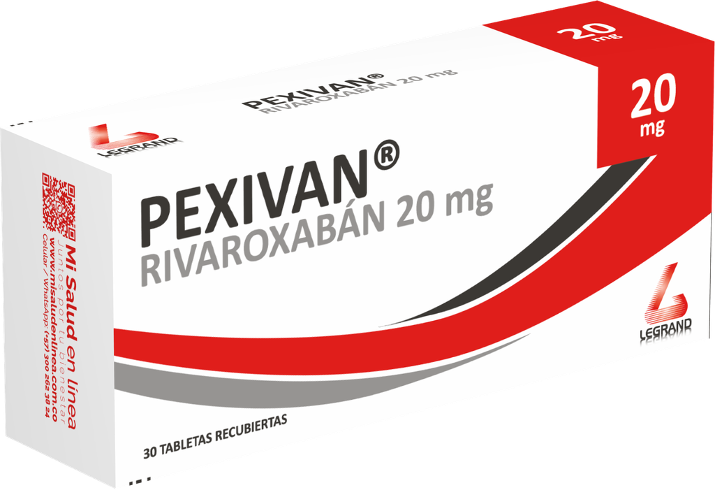 PEXIVAN 20mg TABLETAS X 30