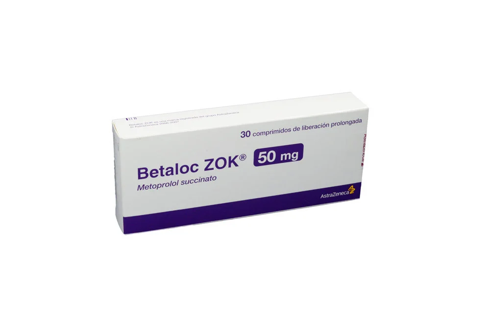 BETALOC ZOK 50MG TAB LIB PROL CAJA X 30