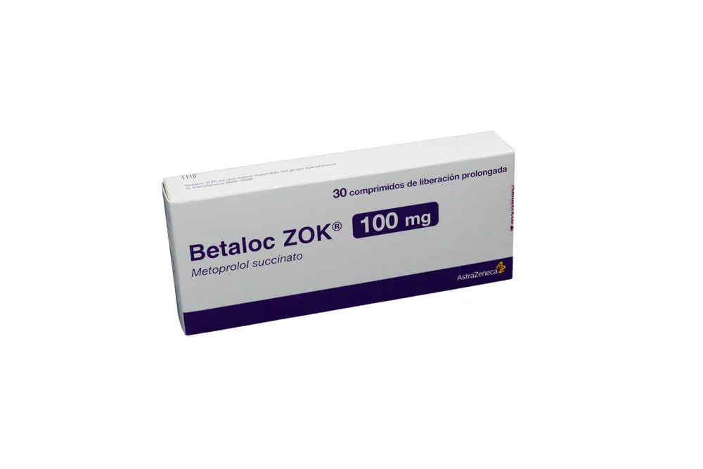 BETALOC ZOK 100MG TAB LIB PROL CAJA X 30 
