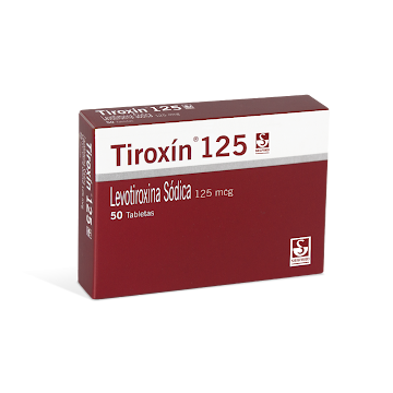 TIROXIN 125MCG TAB CAJA X 50