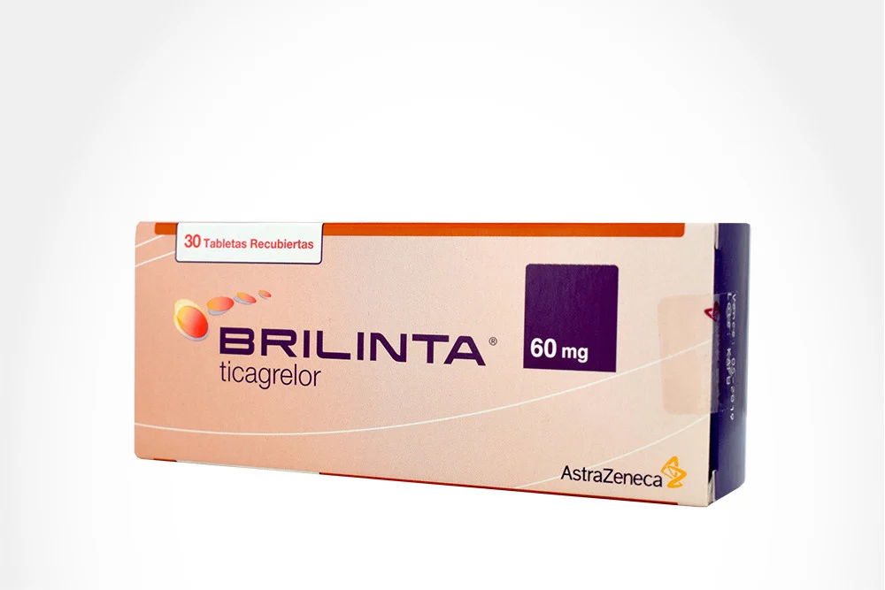 BRILINTA 60MG TAB REC CAJA X 30 (TICAGRELOR)