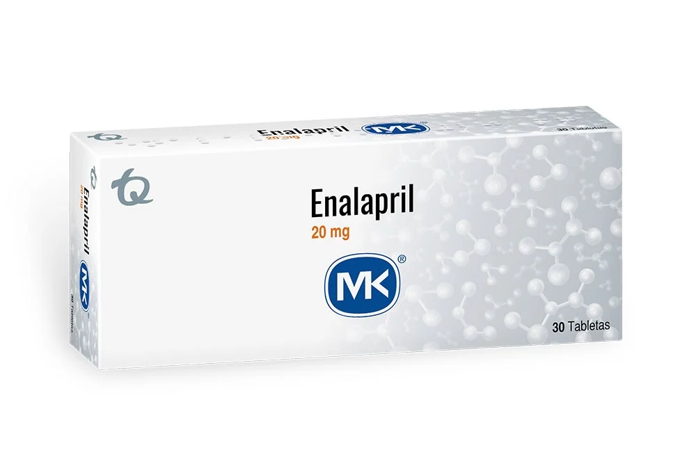 ENALAPRIL 20MG TAB MK CAJA X 30