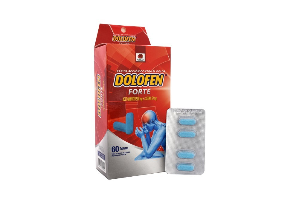 DOLOFEN FORTE (500+50)MG TAB CAJ X 60