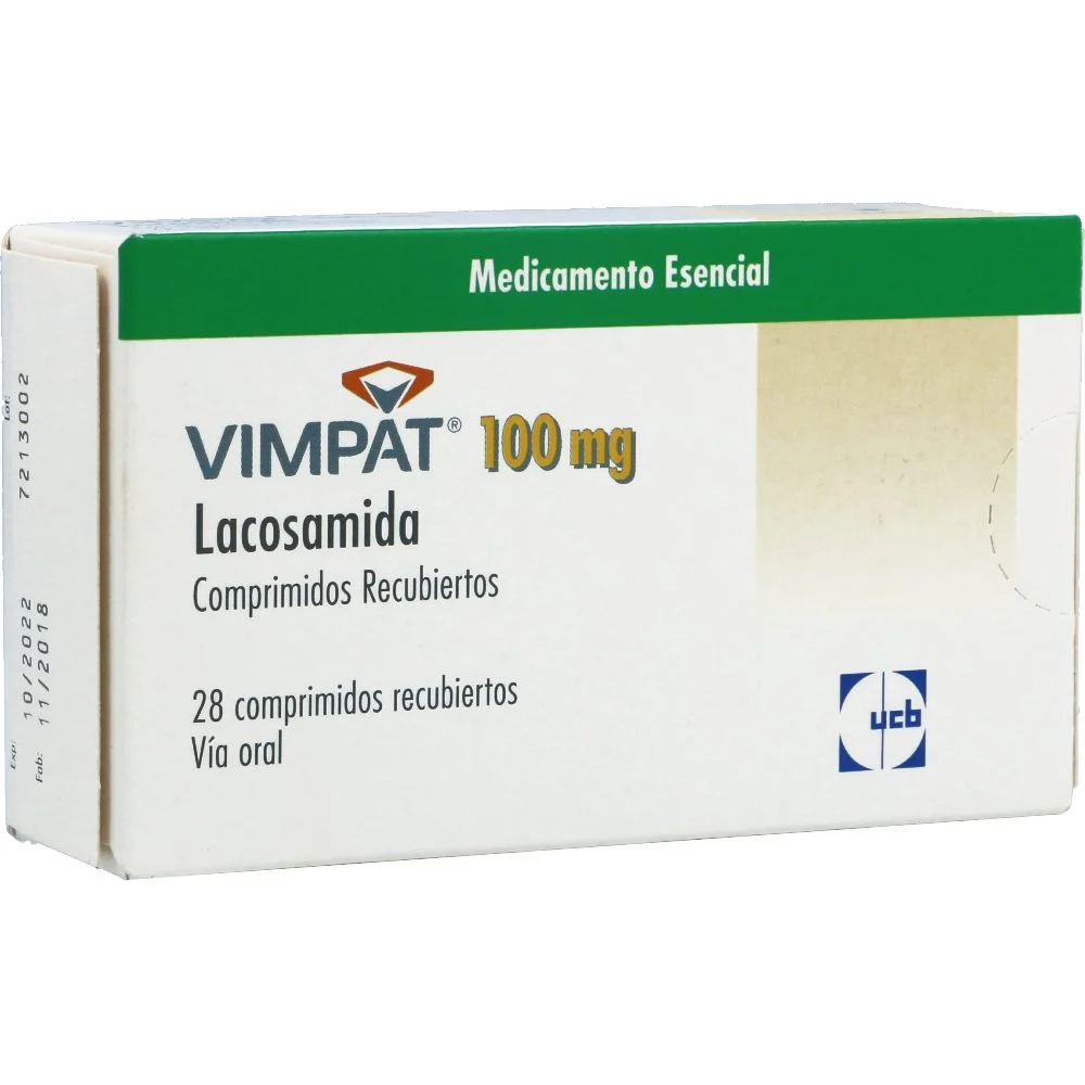 VIMPAT 100MG TAB REC CAJA X 28 