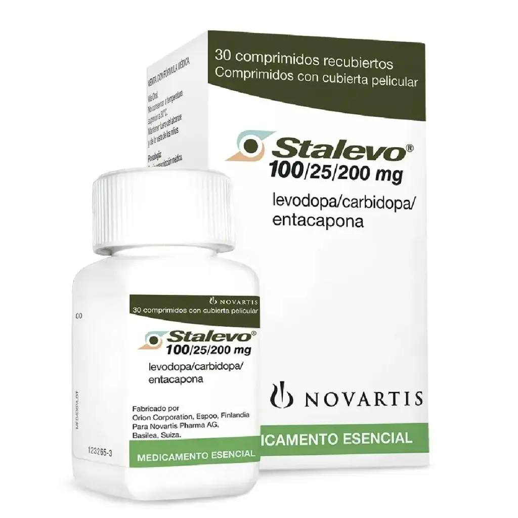 STALEVO (25+200+100)MG TAB REC FCO X 30