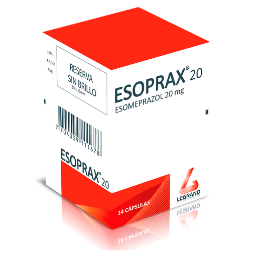 [LPT11167] ESOPRAX 20 mg CAPSULAS CAJA X 14