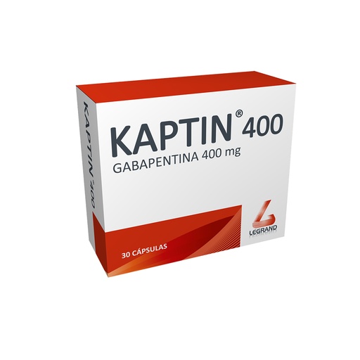 [LPT11096] KAPTIN 400 mg CAPSULAS CAJA X 30 (GABAPENTINA)