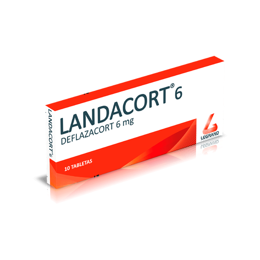 [LPT11505] LANDACORT 6mg TABLETAS CAJA X 10