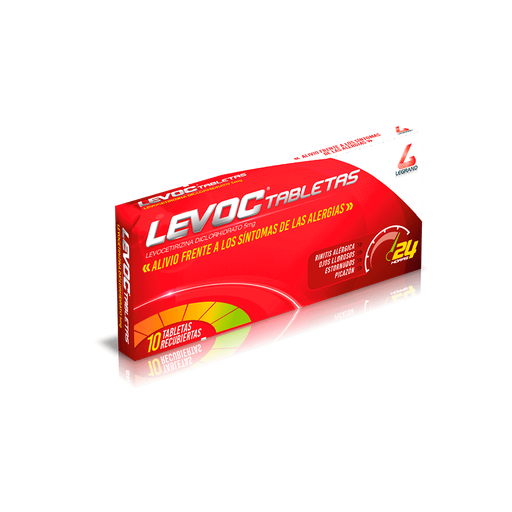 [LPT11240] LEVOC 5 mg TABLETAS CAJA X 10 (LEVOCETIRIZINA)
