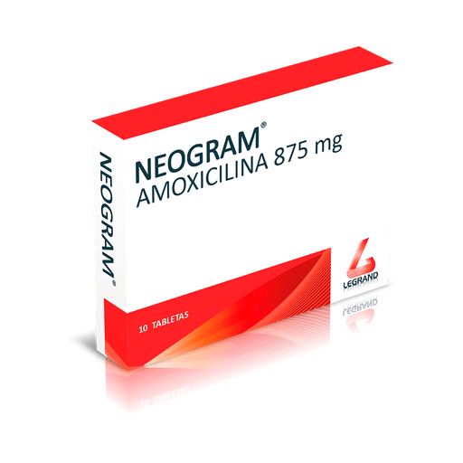 [LPT11135] NEOGRAM 875mg CAJA X 10