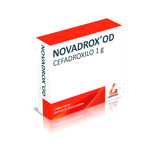 [LPT11049] NOVADROX OD TABLETAS CAJA X 5 (CEFADROXILO)