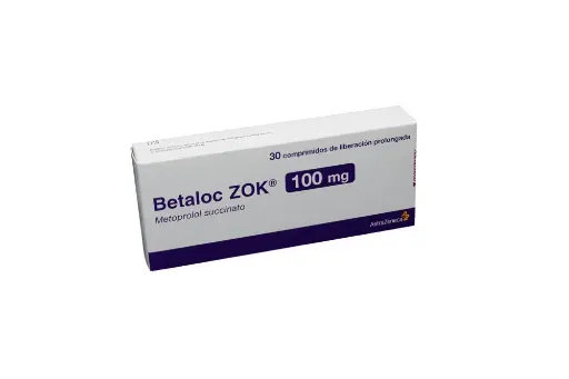 [LPT21007] BETALOC ZOK 100MG TAB LIB PROL CAJA X 30 