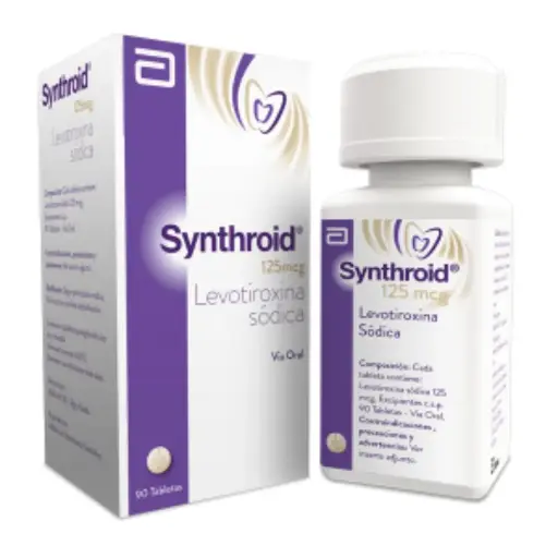 [LPT21012] SYNTHROID 125MCG TAB FCO X 90 