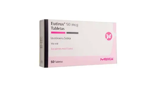 [LPT21027] EUTIROX 50MCG TAB CAJ X 50 