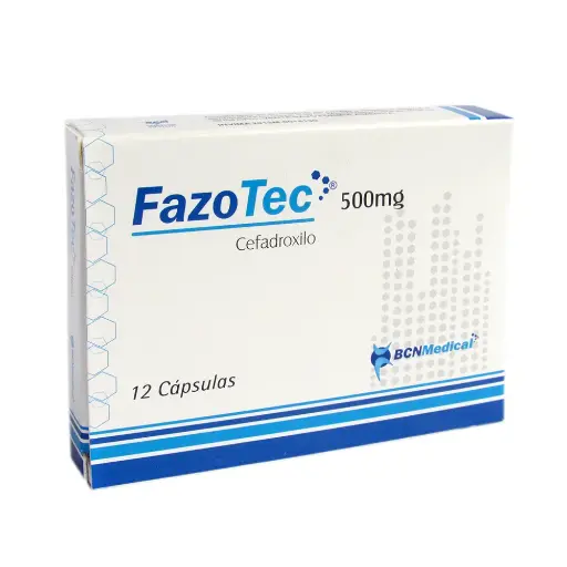 [LPT21035] FAZOTEC 500MG CAP CAJ X 12 (CEFADROXILO)
