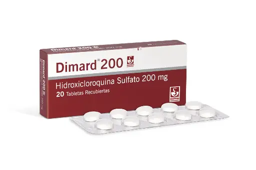 [LPT21036] DIMARD 200MG TAB CAJA X 20 (HIDROXICLOROQUINA)