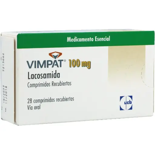 [LPT21051] VIMPAT 100MG TAB REC CAJA X 28 